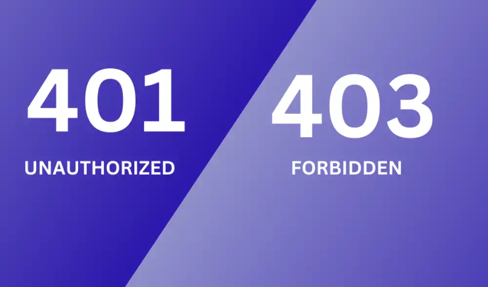 Key Differences Between 401 vs 403 Error Codes